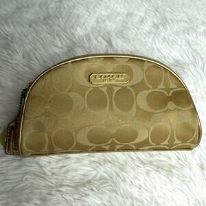 COACH Limited Edition Collection Estee Lauder Cosmetic Case Make up Bag